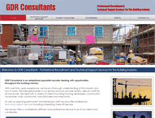 Tablet Screenshot of gdrconsultants.com